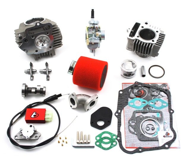 TB Race Head, 88cc Big Bore Kit, & 20mm Carb Kit